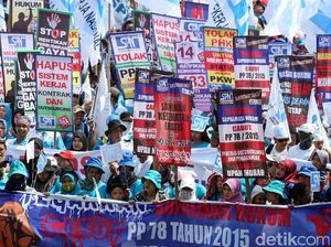 Buruh Aksi Tolak Omnibus Law-Tuntut UMP Naik di Istana dan MK Besok Buruh Aksi Tolak Omnibus Law-Tuntut UMP Naik di Istana dan MK Besok