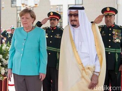 Merkel Bertemu Raja Salman, Bawa Siemens Hingga Lufthansa