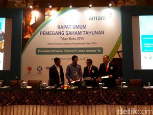 Antam Sudah Kantongi Izin Ekspor Nikel Kadar Rendah