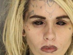 Foto Tahanan Perempuan AS Bermata Hitam Pekat Beredar Viral