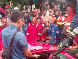 Polisi: Korban Tewas Mobil yang Tertimpa Pohon di Dekat UI 1 Orang