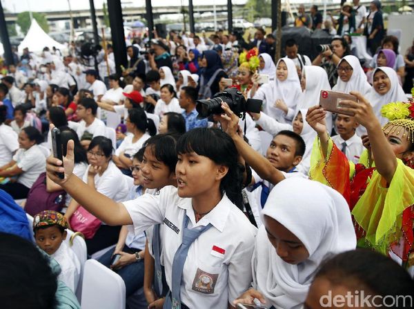 Meriahnya Pesta Pendidikan di Kalijodo