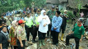 Mensos Khofifah Desak Pemda Miliki Peta Rawan Bencana