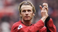 David Beckham - 80 assist di Premier League untuk MU. Foto: Getty Images/Shaun Botterill
