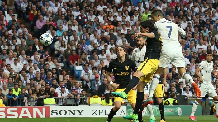 Madrid Sementara Memimpin 1-0 atas Atletico
