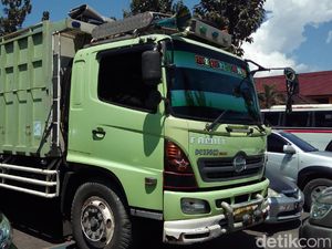 Suami Diduga Lindas Istri Pakai Truk di Garut
