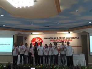 Krisdayanti dan Prilly Latuconsina: 2 dari 9 Duta Ayo Olahraga