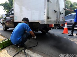 Kendaraan Berbahan Bakar Solar Dominasi Tidak Lulus Uji Emisi