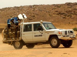 Pasukan Indobatt Gelar Patroli di Sudan