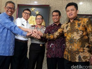 Sejumlah Menteri dan Kapolri Bahas Ketersediaan Pangan