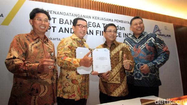 Bank Mega Beri Pinjaman Rp 500 Miliar ke Andalan Finance