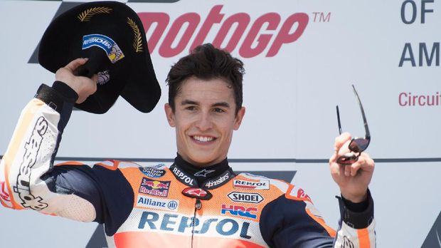 Marc Marquez merupakan juara bertahan MotoGP Amerika.