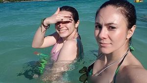 Yuk, Intip Foto Liburan Wulan Guritno dan Shaloom Razade di Lombok!