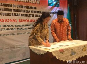Menko Puan Gandeng PBNU di Gerakan Nasional Revolusi Mental