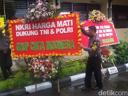 Bunganya Dikirim ke Polda DIY, Tapi Ucapannya untuk Ahok