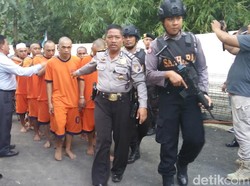 Pengejaran 17 Tahanan Polres Malang yang Kabur Berakhir