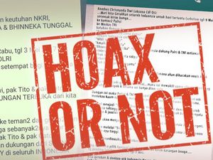 Broadcast Hoax Polisi Minta Karangan Bunga Dikirim ke Mabes Polri