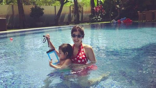 The Hot Mahmud, Carissa Putri Basah-basahan Liburan di Bali