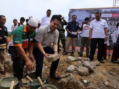Hancur Akibat Gempa, SDN Blang Sukon Kembali Dibangun