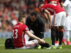 Cedera Parah, Luke Shaw Tak Bisa Main Lagi Musim Ini
