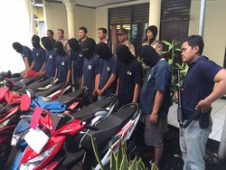 Polisi Tangkap 8 Pelaku Pencurian Motor di Pasar Rebo