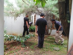 Polisi Selesai Olah TKP di Rumah Jazuli