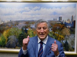Lukisan Karya Musisi Tony Bennett Dipamerkan di New York