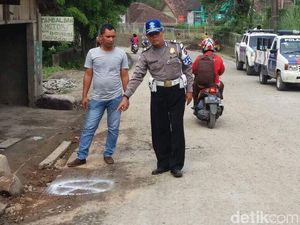 Guru SMP Tewas Terlindas Truk di Bogor