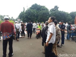 Aksi 55 Selesai, Massa Mulai Tinggalkan Masjid Istiqlal