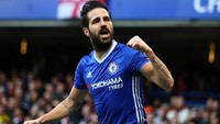 Cesc Fabregas punya dua transfer mahal dalam karier; 34 juta euro ketika digaet Barcelona dari Arsenal (2011) dan 33 juta euro saat dilepas Barca ke Chelsea (2014). (Foto: Getty Images/Clive Mason)
