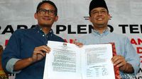 Anies-Sandi Ditetapkan sebagai Gubernur dan Wagub Terpilih