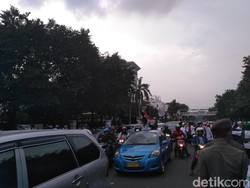 Aksi 55 Selesai, Jalan di Sekitar Istiqlal Sudah Bisa Dilalui