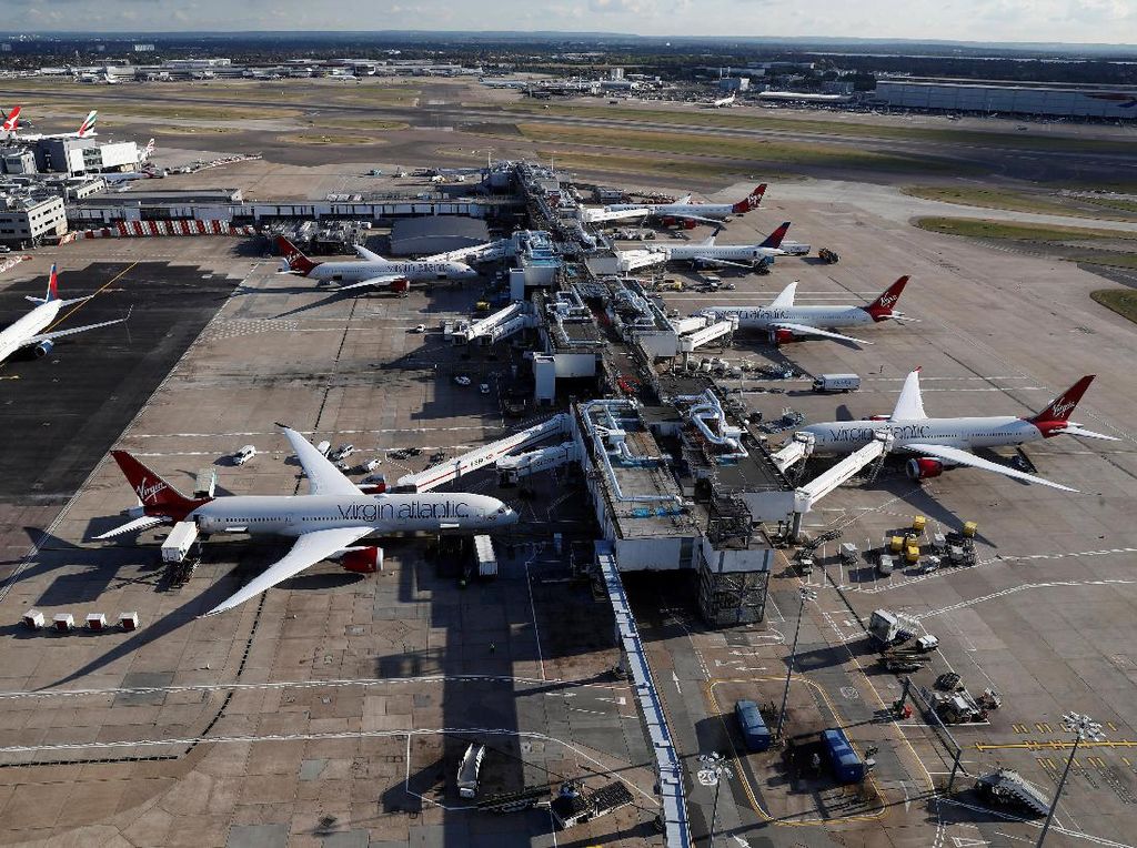 2 Pesawat Penumpang Tabrakan di Bandara Heathrow