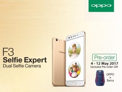 OPPO Mulai Gelar Pre Order F3 di Indonesia
