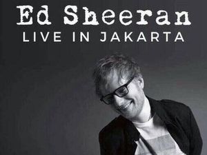 Bakal Mampir ke Singapura dan Malaysia, Poster Ed Sheeran Konser di Jakarta Tersebar