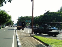 Jelang Aksi 55, Jalan Menuju Istana Mulai Ditutup