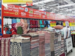 Diskon Hingga 50% Produk Tekstil di Transmart dan Carrefour