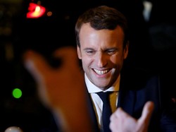 Banjir Ucapan Selamat ke Macron yang Unggul di Pilpres Prancis