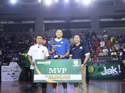 Arki Dikania Wisnu Jadi Pemain terbaik IBL 2017