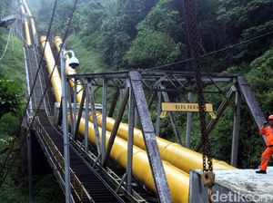 Berusia Nyaris Seabad, Pipa PLTA Lamajan Belum Pernah Bocor