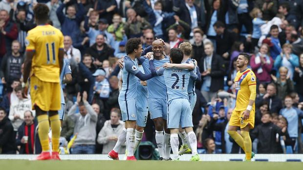 Manchester City Hantam Palace 5-0