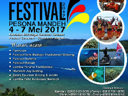 Iyeth Bustami Hebohkan Festival Pesona Mandeh 2017