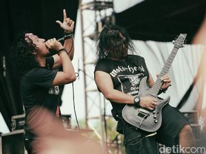 Burgerkill Tampil Energik di Hammersonic