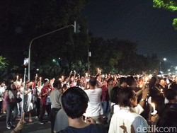 Jelang Sidang Vonis, Pendukung Ahok Doa Bersama