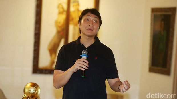 Fictor Gideon Roring, sport director Pelita Jaya di IBL 2017