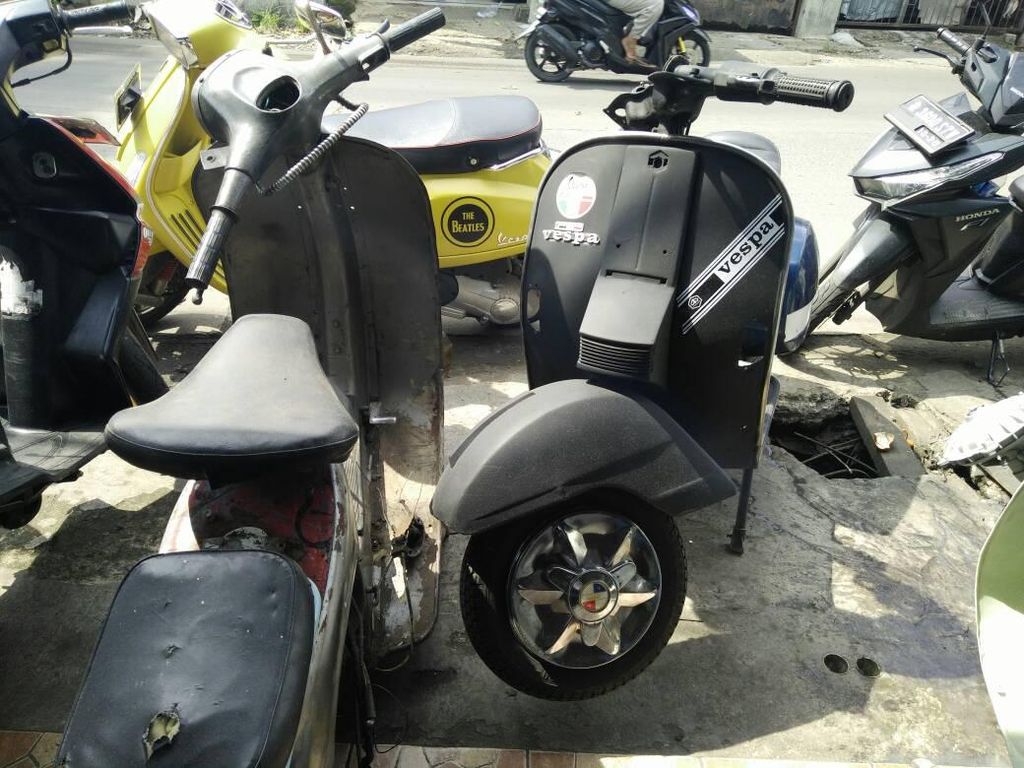 Waduh! Gara-gara Emisi, Vespa Tua Terancam Punah Waduh! Gara-gara Emisi, Vespa Tua Terancam Punah
