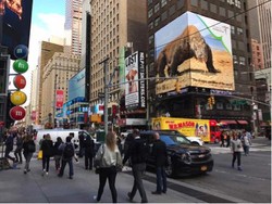 Ada Branding Wonderful Indonesia di Time Square Amerika Serikat