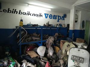 Begini Tips Agar Tidak Dicurangi Saat Servis Vespa Tua