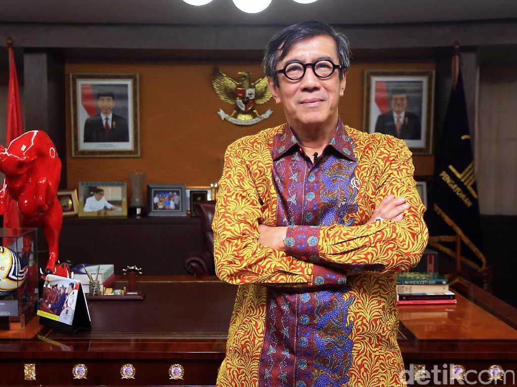 Menkumham Yasonna Digugat Rp 399 Miliar, Ada Apa? Menkumham Yasonna Digugat Rp 399 Miliar, Ada Apa?