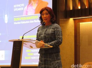 Susi: Orang Jepang Makan Ikan 86 Kg/Tahun, RI Cuma 40 Kg